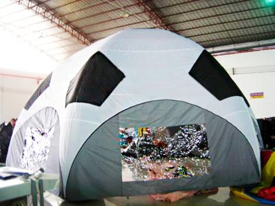Надувная палатка, шатер "Футбольный мяч". Модель 2 1173