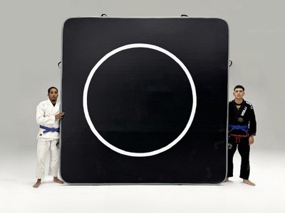 "Татами ПРО" - надувной мобильный мат с регулировкой жесткости (мягкости) для джиу-джитсу, грепплинга, мма, борьбы, реслинга, единоборств, 4X4 м 1573